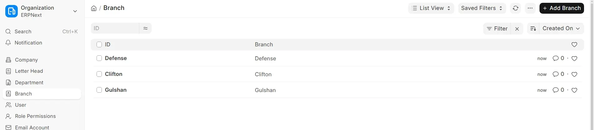 Branch 1