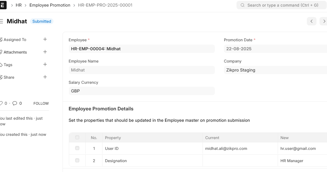 Employee Promotion
