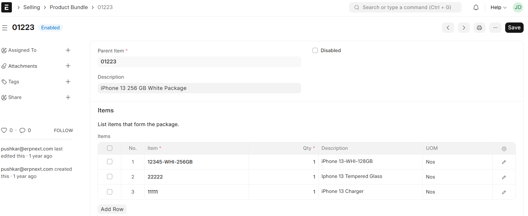 Product Bundle
