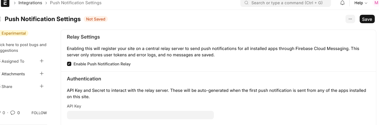 Push Notification