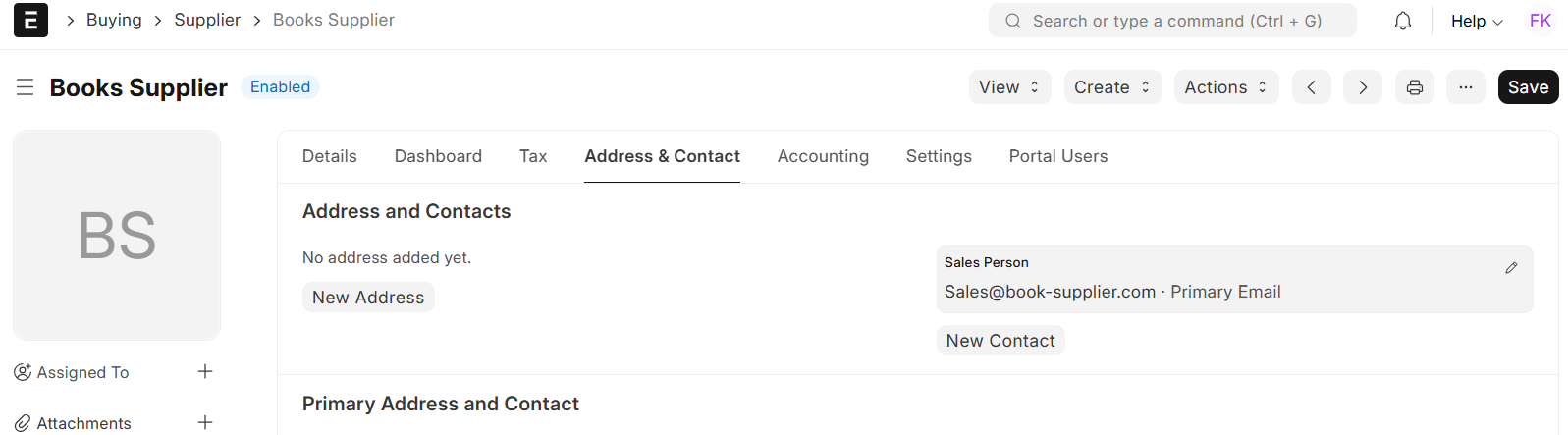 Supplier Quotation through Supplier Portal