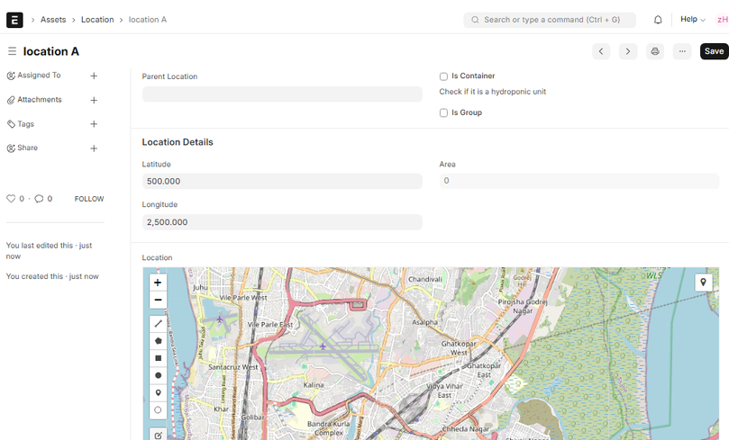 Shift Location