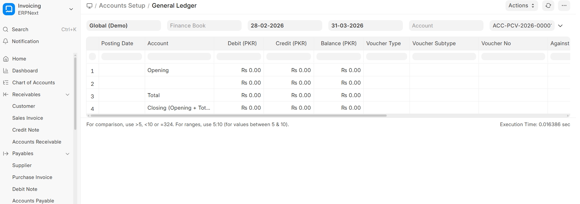 general ledger